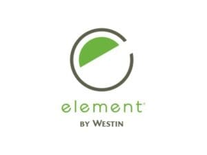 A logo of the hotel element by westin.